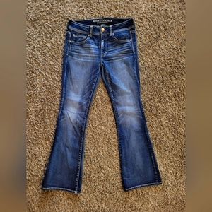 american eagle size 8 kickboot bootcut jeans